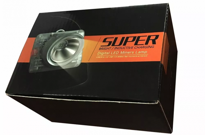 KL6LM ATEX 인증 15000Lux 광산 전등 IP67 방수, 재충전 가능 및 무선 7