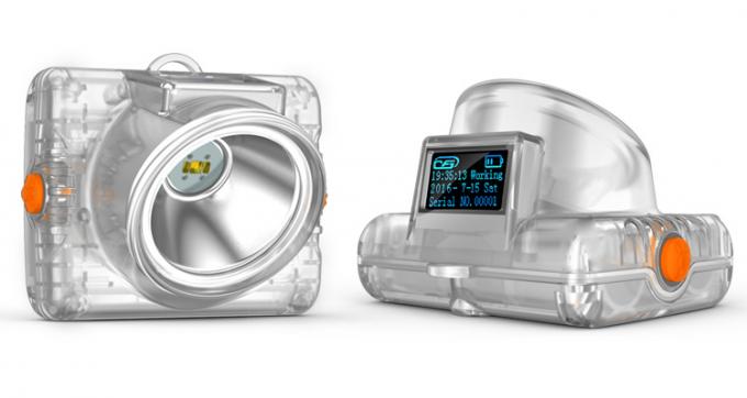 KL6LM ATEX 인증 15000Lux 광산 전등 IP67 방수, 재충전 가능 및 무선 0