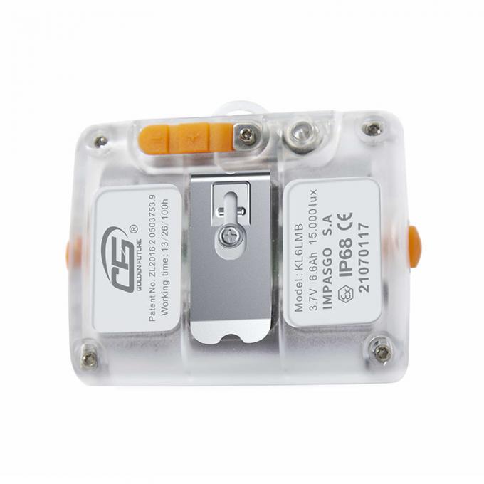 KL6LMB 무선 광산 램프 20000 Lux LED 캡 램프 IP67 방수 8-12시간 작동 시간 지하 광산용 7