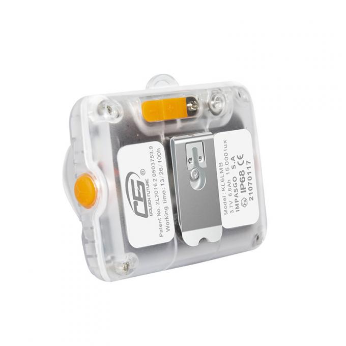 KL6LMB 무선 광산 램프 20000 Lux LED 캡 램프 IP67 방수 8-12시간 작동 시간 지하 광산용 8