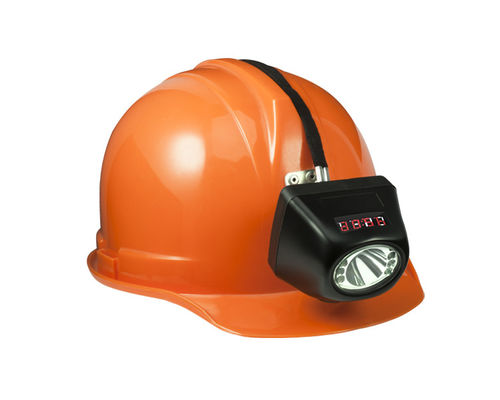 ATEX KL4.5LM 7000 룩스 LED 광산용 캡 램프 (7Ah 충전식 리튬 이온 배터리 및 방탄 PC 하우징 포함)