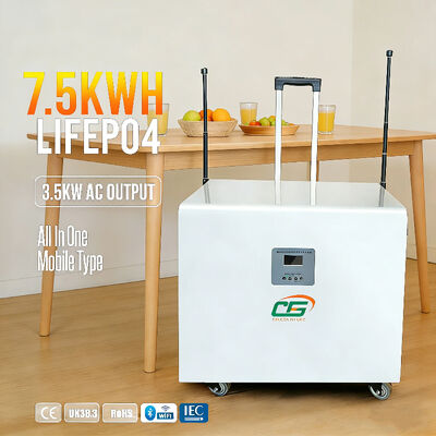 BH-7.5KWH 소모력 발전소 배터리 저장 시스템 7.5 kwh 51.2v 3.6Kw Lifepo4 배터리