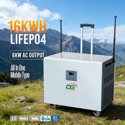BH-16KWH 올인원 시리즈 15KWH 배터리 모바일 태양광 휴대용 산업용 파워뱅크 스테이션 PV 차량 충전용