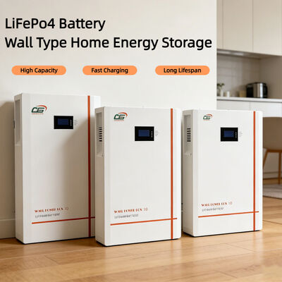 BG01 24v 200ah Lifepo4 Battery for Solar 48v 100Ah 5k Wh Lithium Batteries 105 Ah lv Wall Mount Home Energy Storage System