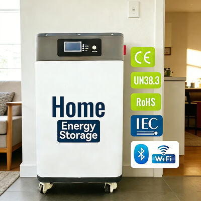 고용량 15 KWh 51.2V LiFePO4 배터리 NK006 태양열 홈 백업 배터리 긴 사이클 수명 5년 보증