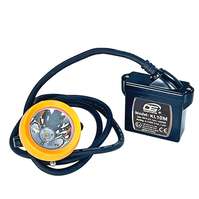 10Ah Li-ion Battery 25000Lux Output IP68 Waterproof Mining Light Miner Head Lamp Underground Cap Lamp