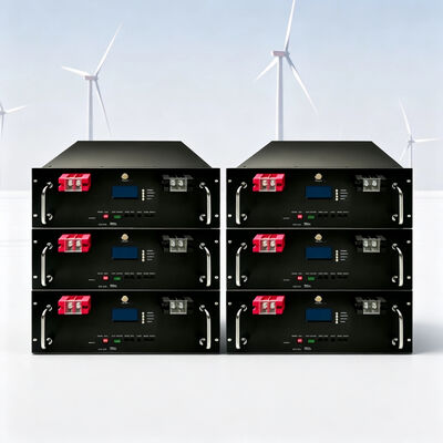 JG01 모듈은 하이브리드 인버터용 5kWh LiFePO4 배터리 캐비닛 가정용 태양 에너지 축전지를 적층했습니다.