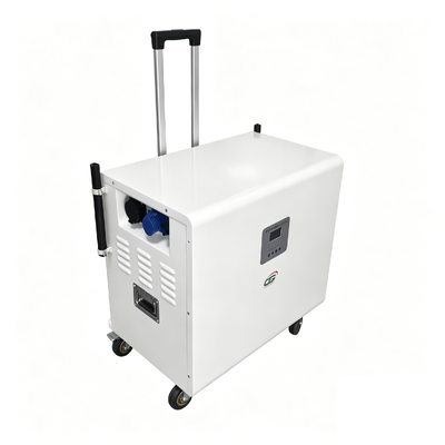 BH-16KWH 51.2v 16KWH All in One Lifepo4 배터리 에너지 저장 시스템 내장 인버터 12kw를 갖춘 태양 이동 전력 발전소
