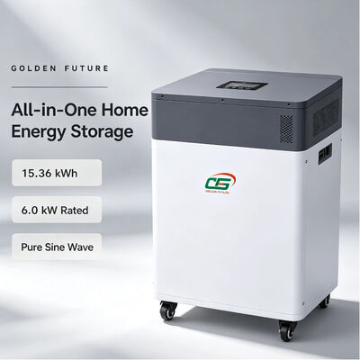 6kW 51.2V 300Ah LiFePO4 온-인-원 하이브리드 태양광 인버터