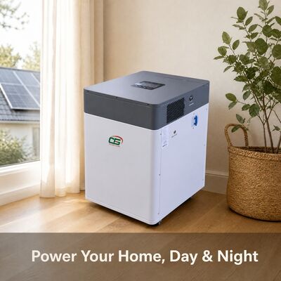 Residential Solar Backup Power NK005A 6KW All-in-One Inverter 15KWh 300Ah LiFePO4 Battery Pack with CAN Communication and BMS